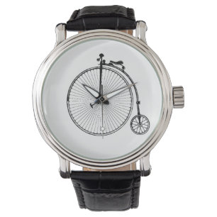 Antieke fiets horloge
