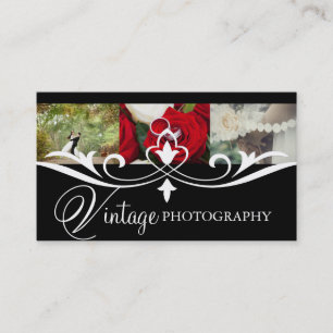 Antieke Fotograaf Fotografie Camera Zakelijk Visitekaartje