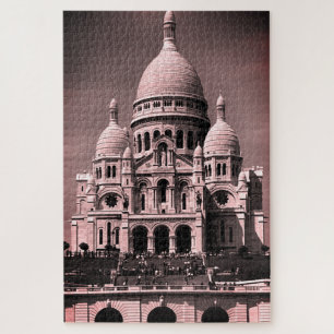 Antieke Frankrijk Parijs Sacre Coeur Basiliek Legpuzzel