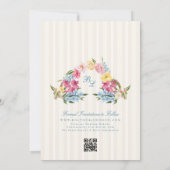 Antieke Franse fotolijst Monogram Trouwdag Save The Date (Achterkant)