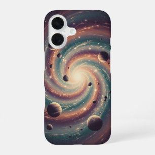 Antieke Galactische Draaikolk iPhone 16 Hoesje