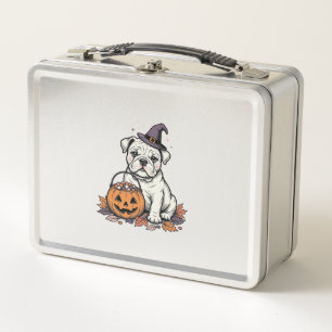 Antieke Gegraveerde Halloween Bulldog Pompoen Ontw