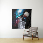 Antieke goden en planeten: Pluto (gr. Hades) Wandkleed (In situ)