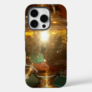 Antieke Gouden Samovar Erfstuk Theepot Kunst Pri iPhone 16 Pro Hoesje
