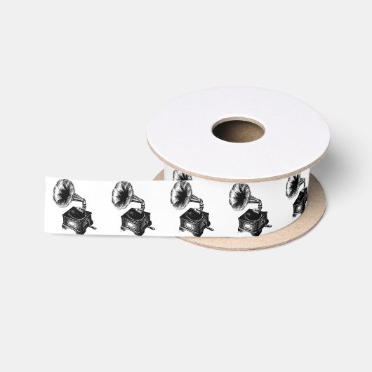 Antieke grammofoon lint (Spoel)