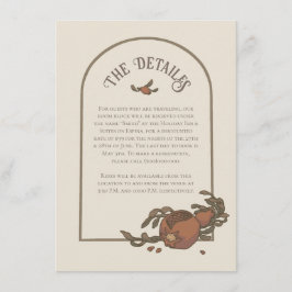 Antieke granaatappel bijlage kaart