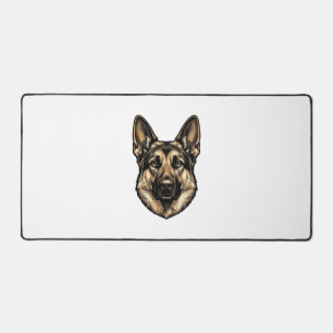 Antieke Gravure HerderHond Vector Design_1 Bureaumat