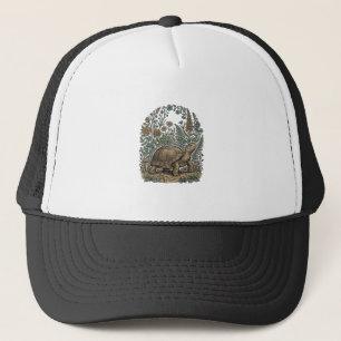 Antieke Gravure Schildpad Botanische Tuin Trucker Pet
