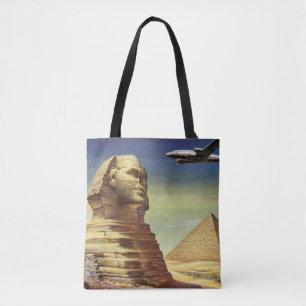Antieke Grote Sfinx van Gizeh, Piramides van Egypt Draagtas