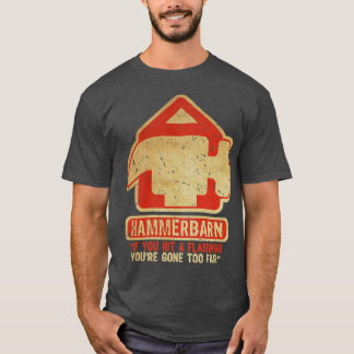 Antieke Hammerbarn retro T-shirt