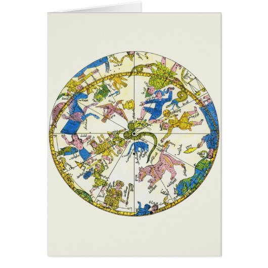 Antieke Hemelbol, Arabische Sfeer, Sterrenbeelden (Voorkant)