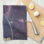 Antieke Hemelkaart Theedoek (Quarter Fold)