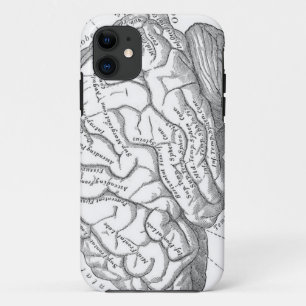Antieke Hersenanatomie iPhone 11 Hoesje