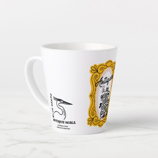 Antieke & HipHop Latte Cup Latte Mok (Linkerhoek)