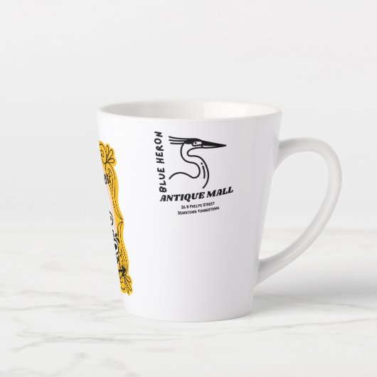 Antieke & HipHop Latte Cup Latte Mok (Rechts)