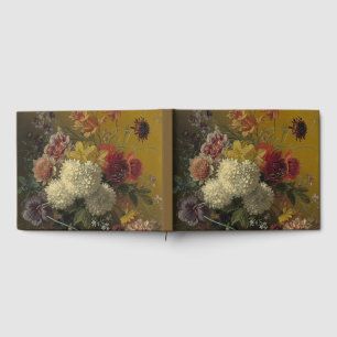 Antieke Hollandse Meester Bloemstuk Georgius van O Gastenboek