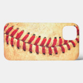 Antieke honkbal Case-Mate iPhone case (Achterkant (horizontaal))