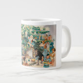 Antieke Illustratie Puck's Kerstboom, 1902 Extra Grote Beker (Voorkant rechts)