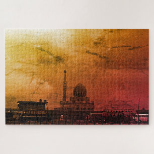 Antieke Irak Bagdad Buniya-moskee Legpuzzel