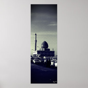 Antieke Irak Bagdad Buniya Moskee Poster