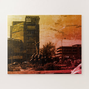 Antieke Irak Bagdad fontein Legpuzzel