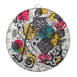 Antieke Kandinsky Kleine Welten V Bauhaus Abstract Dartbord
