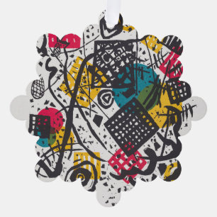 Antieke Kandinsky Kleine Welten V Bauhaus Abstract Ornament Kaart