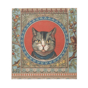 Antieke kattenleven voor Kitty Cat Klassieke Victo Notitieblok