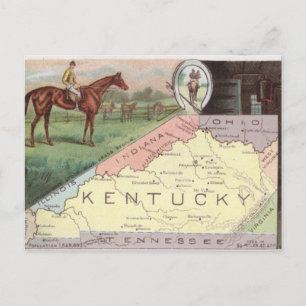 Antieke Kentucky Briefkaart