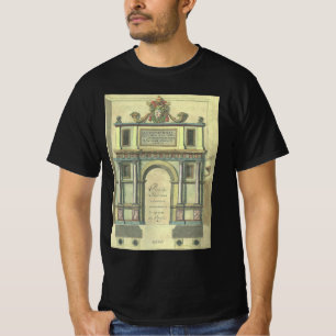 Antieke Kerkdeur Toegang Renaissance Architectuur T-shirt