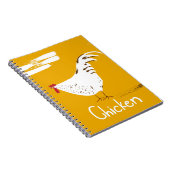 Antieke Kip Notitieboek (Rechterzijde)