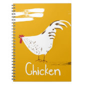 Antieke Kip Notitieboek (Voorkant)