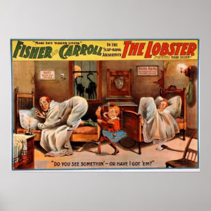 Antieke Klucht Theater Poster