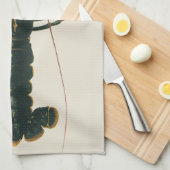 Antieke kreeft, mariene oceaanleven schaaldier theedoek (Quarter Fold)