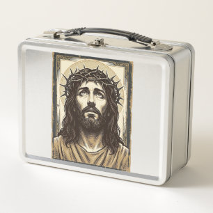 Antieke Kroon van Doornen Religieus Portret