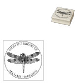 Antieke Libelle Boek Uit de Bibliotheek Van Rubberstempel (Gestempeld)