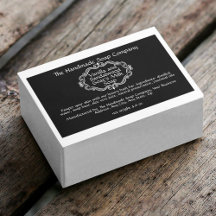 Antieke lijst Zwart zeepdoos label