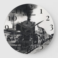 Antieke Locomotief Trein Motor Spoorweg Stoom