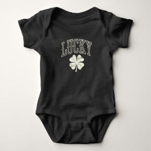 Antieke Lucky Clover St. Patrick's Dag Romper