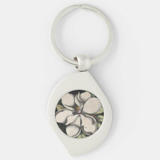 Antieke Magnolia Sleutelhanger