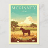 Antieke McKinney Texas Briefkaart (Voorkant)