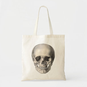 Antieke menselijke anatomie schedel, Halloween ske Tote Bag