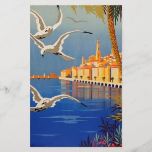 Antieke Menton Côte d'Azur Briefpapier
