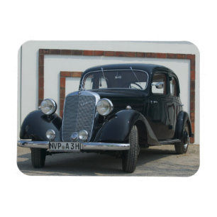 antieke mercedes 3 magneet