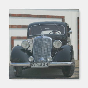 antieke mercedes magneet