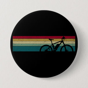 Antieke Mountainbike Ronde Button 7,6 Cm