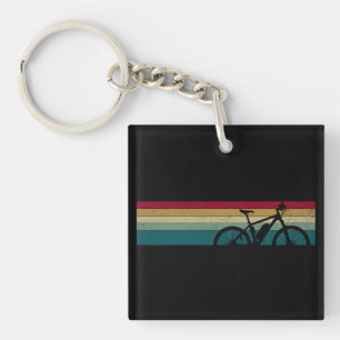 Antieke mountainbike sleutelhanger