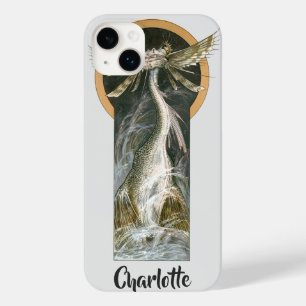 Antieke mythologie, een gevleugelde draak in de oc Case-Mate iPhone 14 plus hoesje