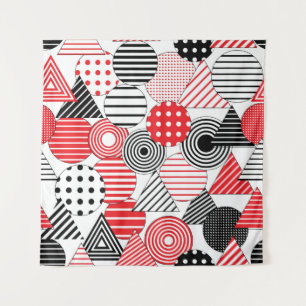 antieke naadloze abstracte achtergrond. Gestippeld Wandkleed