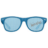 Antieke naam Party Zonnebril (Sky Blue & Copper) (Voorkant)